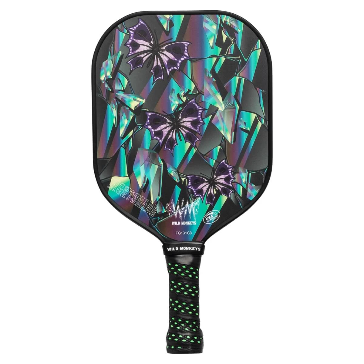 Top 10 ๐ Wild Monkeys Nightshade Middleweight Composite Pickleball Paddle ๐ 3 Top 10 ๐ Wild Monkeys Nightshade Middleweight Composite Pickleball Paddle ๐ - Image 3