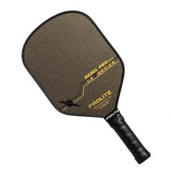 Best Sale ✨ PROLITE Rebel Pro XLT Long Handle LX BLEMISHED Middleweight Carbon Fiber Pickleball Paddle 😀