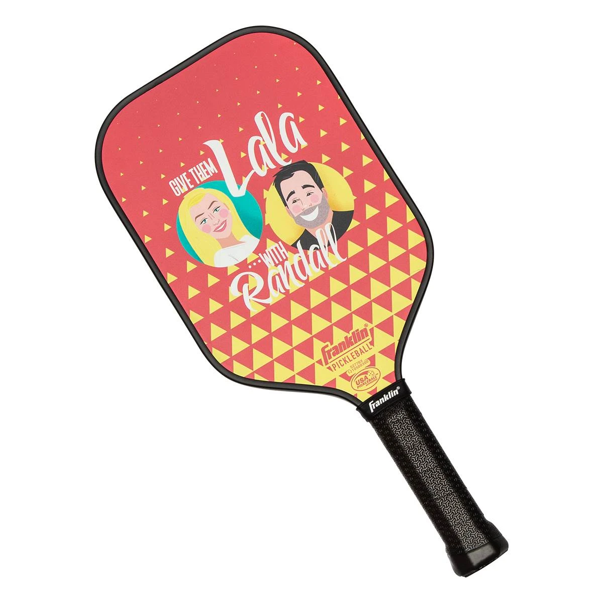 New ๐ Franklin "Give Them Lala... With Randall" Middleweight Composite Pickleball Paddle โค๏ธ 1 New ๐ Franklin "Give Them Lala... With Randall" Middleweight Composite Pickleball Paddle โค๏ธ