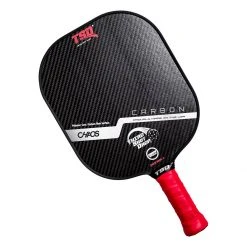 Deals ⭐ Third Shot Drop CHAOS H Special Edition Carbon Fiber Middleweight Pickleball Paddle ⭐