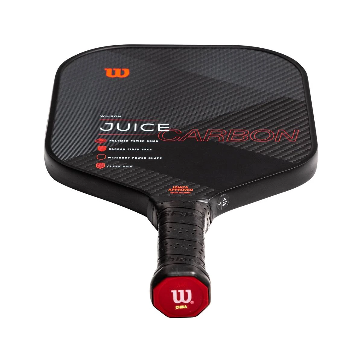Cheap โ Wilson Juice Carbon Heavyweight Carbon Fiber Pickleball Paddle ๐ 4 Cheap โ Wilson Juice Carbon Heavyweight Carbon Fiber Pickleball Paddle ๐ - Image 4