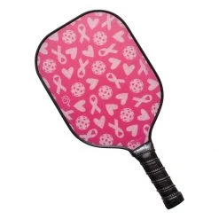 Cheapest 😉 Baddle Pink Ribbon Lightweight Composite Pickleball Paddle ✔️