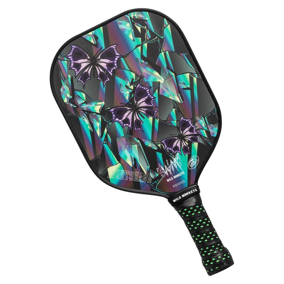 Top 10 ๐ Wild Monkeys Nightshade Middleweight Composite Pickleball Paddle ๐ 1 Top 10 ๐ Wild Monkeys Nightshade Middleweight Composite Pickleball Paddle ๐