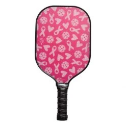 Cheapest 😉 Baddle Pink Ribbon Lightweight Composite Pickleball Paddle ✔️ -Paddle Core Store ee40 11 21 baddle pink ribbon lightweight composite pickleball paddle 35365 2 l