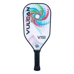 New ❤️ Vulcan V550 Middleweight Hybrid Pickleball Paddle 🤩 -Paddle Core Store vulcan v550 middleweight carbon fiber pickleball paddle 34071 4 l